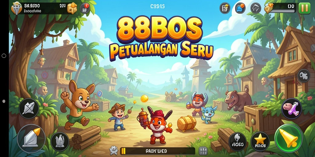 Tampilan gameplay seru 88BOS dengan grafis menakjubkan.