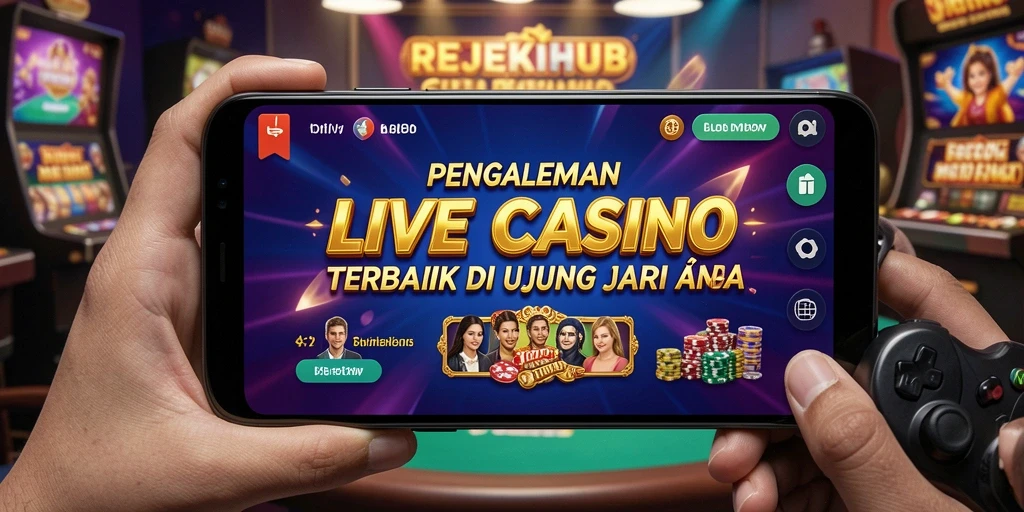 Tampilan gameplay Live Casino yang menarik dan interaktif.