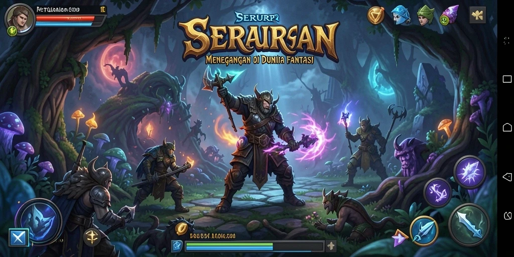 Gameplay SERURP yang penuh aksi dan petualangan menunggu Anda.