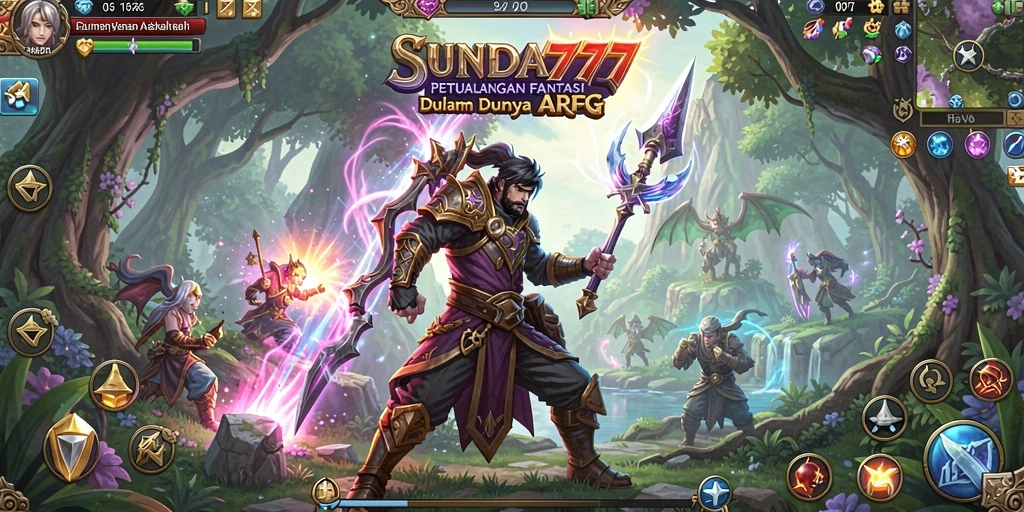 Tampilan menakjubkan dari pertarungan ARPG di SUNDA777.