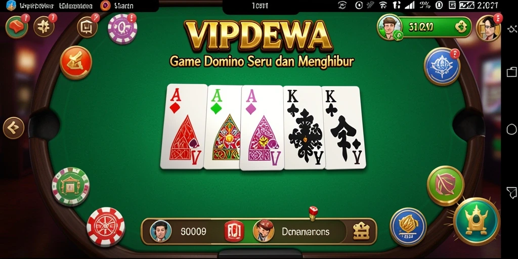 Tampilan gameplay seru di VIPDEWA dengan grafik yang memukau.